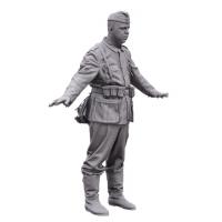 Wehrmacht Grossdutschland Division Uniform 3D Scan Body